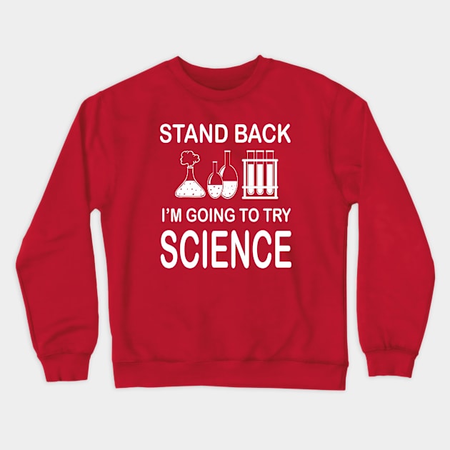 Science Shirts Crewneck Sweatshirt by JevLavigne